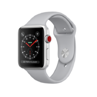 apple watch 42mm cellular silver
