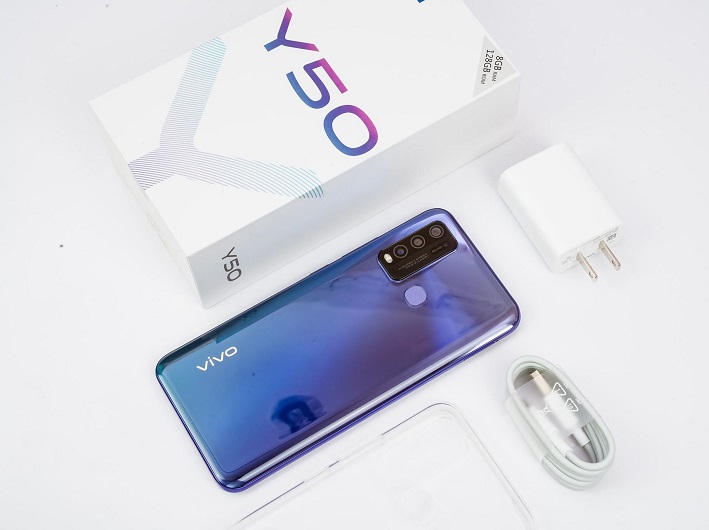 Điện thoại Vivo Y50 8GB 128GB - Hàng chính hãng