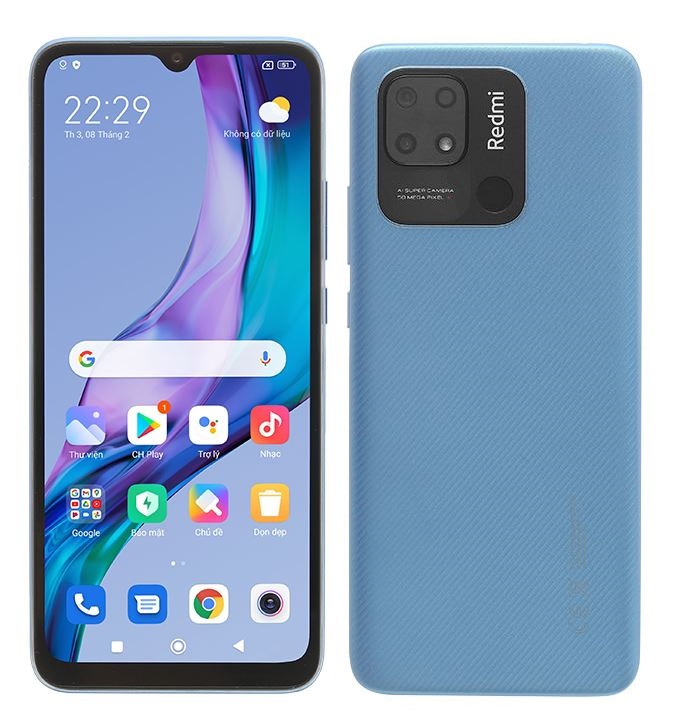 Điện thoại Xiaomi Redmi 10C 4GB 128GB - Hàng chính hãng